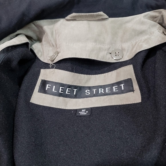 Vintage Fleet Street trench size 8P - Picture 10 of 16